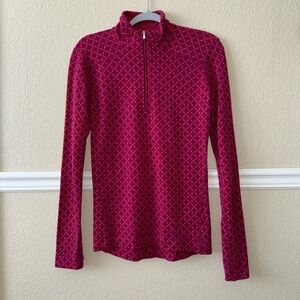 Smartwool 100% Merino Wool 1/4 Zip Pullover Long Sleeve Sweater Large